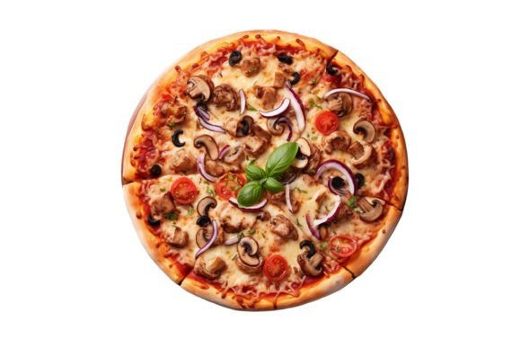 3D Pizza Illustration Clipart: A Versatile Tool for Creative Projects