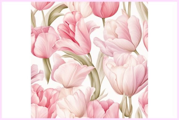 Explore Endless Creativity with 3D Tulip Patterns