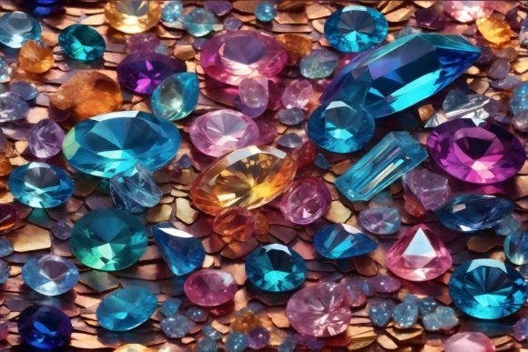 Exploring the Versatility of Gemstones and Crystal Backgrounds