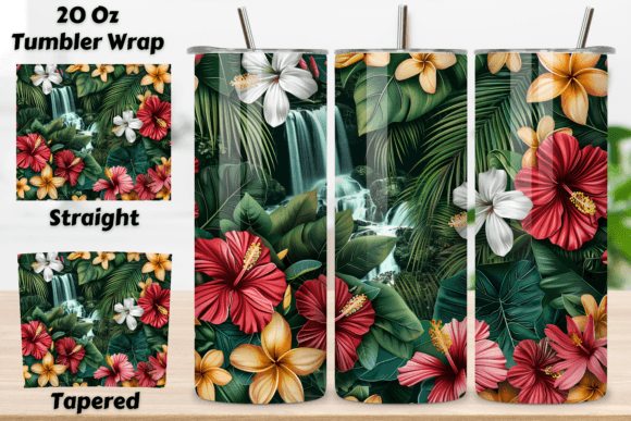 Transform Your Tumblers with 3D Garden Wraps