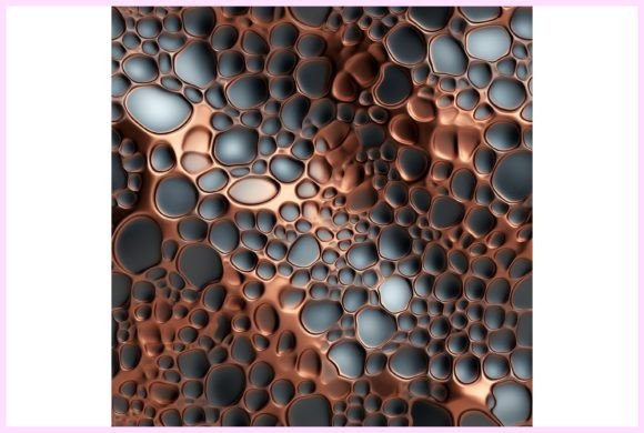 Unlock Endless Creativity with 3D Metallic Texture Seamless Pattern