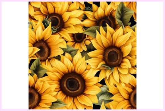 Unlocking Creativity with 3D Sunflower Seamless Patterns