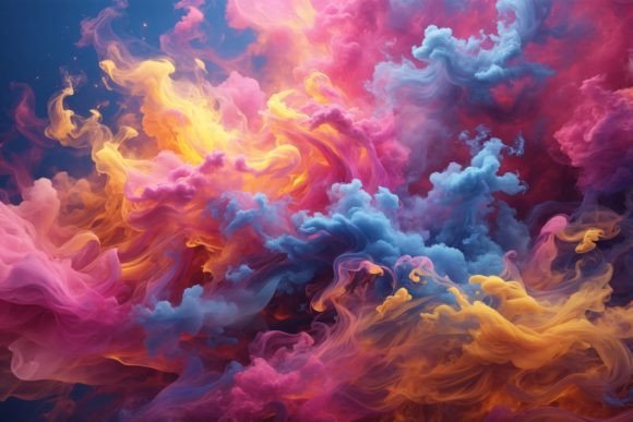 Unlocking Creativity with Colorful Smoke Backgrounds