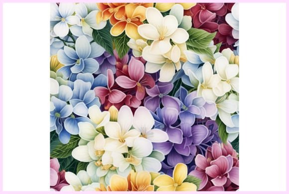 Unlocking Endless Creativity with Rainbow 3D Flowers Seamless Pattern