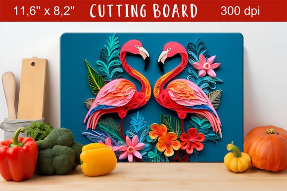 Your Ultimate Creative Companion: The Pink Flamingo Sublimation 3D Cutting Boa
